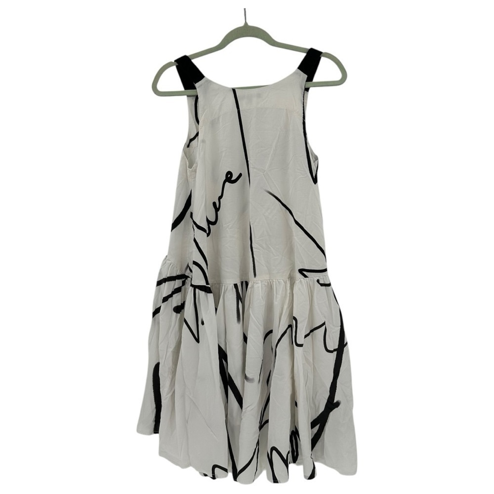 Lurdes Bergada Lagenlook Oversized High Low Art to Wear Tunic Dress Size Small - Picture 2 of 6